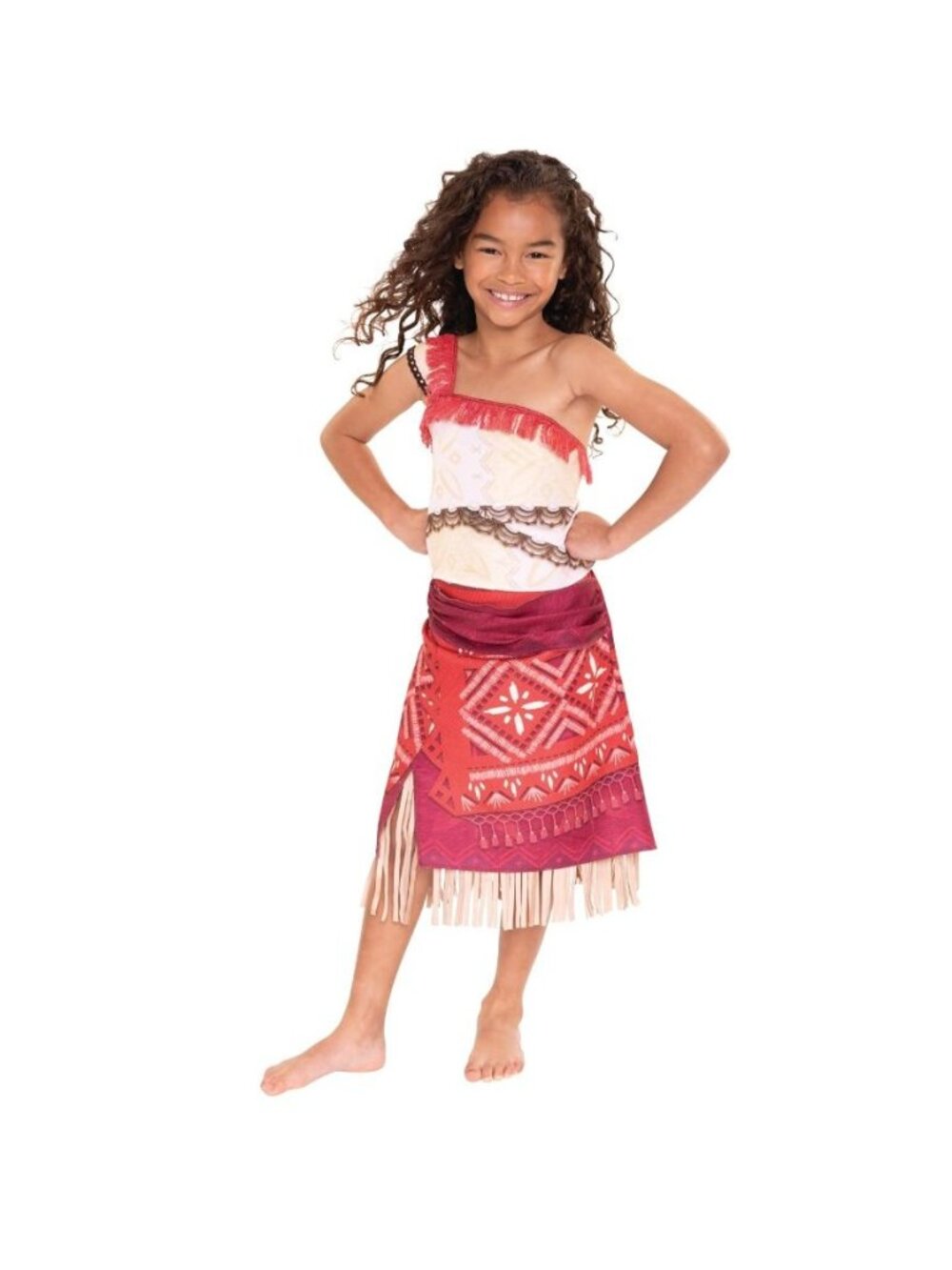 Disney Moana 2 Adventure Outfit Costume For Kids Ages 3+ Size 4-6 By Jakks Pacif